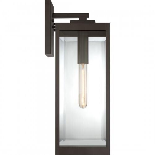 Quoizel WVR8407WT Westover Outdoor wall 1 light western bronze Outdoor Lantern