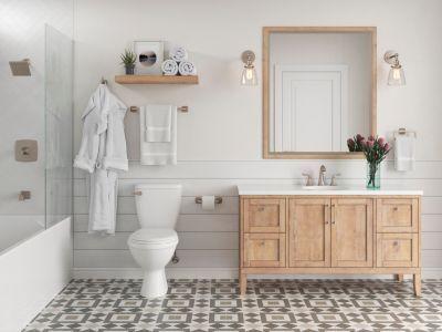 Pfister Brushed Nickel Bronson Widespread Bath Faucet LG49-BS0K