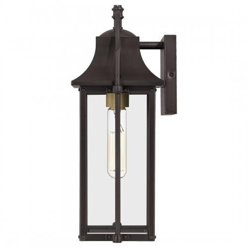 Quoizel MAN8407WT Manning Outdoor wall 1 light western bronze Outdoor
