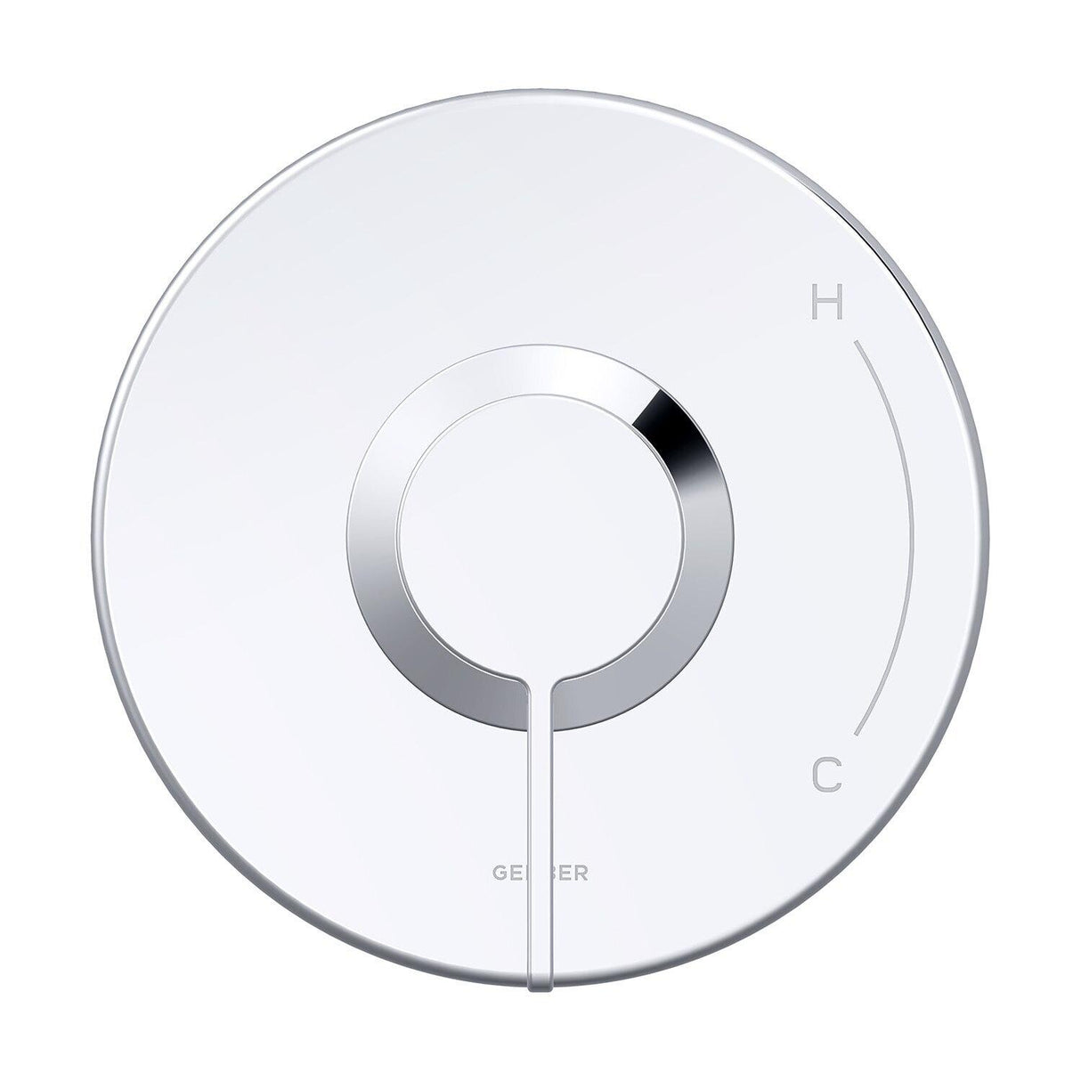 Gerber D510430BSTC Satin Black Amalfi Valve-only Trim Kit