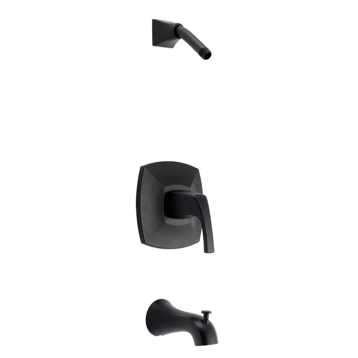 Gerber D500018LSBBTC Brushed Bronze Vaughn Tub & Shower Trim Kit, Without Showerhead
