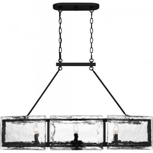 Quoizel FTS638EK Fortress Island 6 lights earth black Island Light