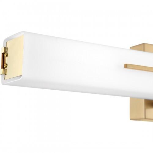 Quoizel PCGI8528AB Gemini Bath led light aged brass Bath Light