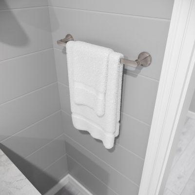 Pfister Spot Defense Brushed Nickel 18" Towel Bar BTB-WD1GS