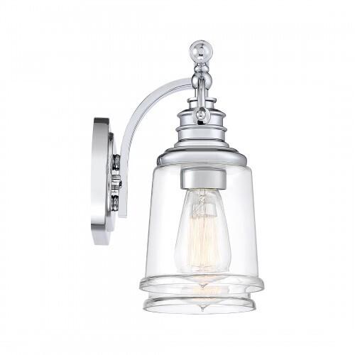 Quoizel GRT8602C Grant Bath 2 light polished chrome Bath Light