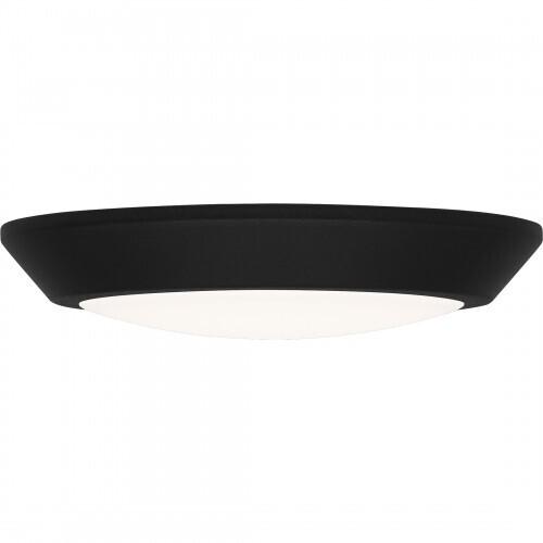 Quoizel VRG1605EK Verge Flush mount 5"d earth black Flush Mount