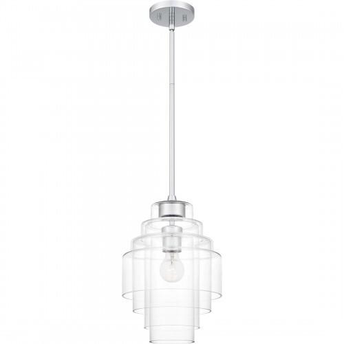 Quoizel QPP6186C Quoizel Piccolo Pendant Mid pendant 1 light polished chrome Mini Pendant