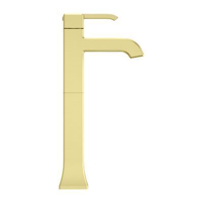 Pfister Brushed Gold Park Avenue Single Handle Vessel Faucet LG40-FE0BG