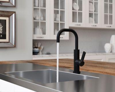 Pfister Matte Black 1-handle Bar & Prep Faucet GT72-MTB