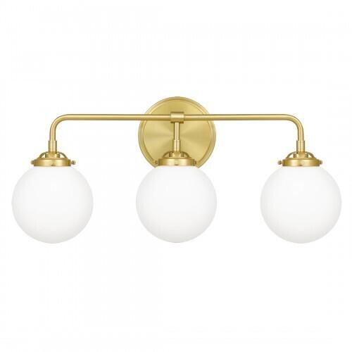 Quoizel LRY8624Y Landry Bath 3 light satin brass Bath Light