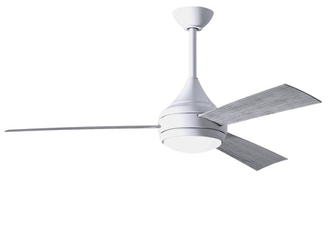 Matthews Fan DA-WH-BW Donaire wet location 3-Blade paddle fan constructed of 316 Marine Grade Stainless Steel
