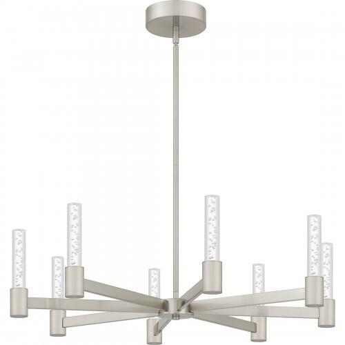 Quoizel PCADR5030BN Adler Chandelier 8 lights brushed nickel Chandelier
