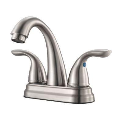 Pfister Brushed Nickel Job Pack Pfirst Series Centerset Bath Faucet LJ148-700K