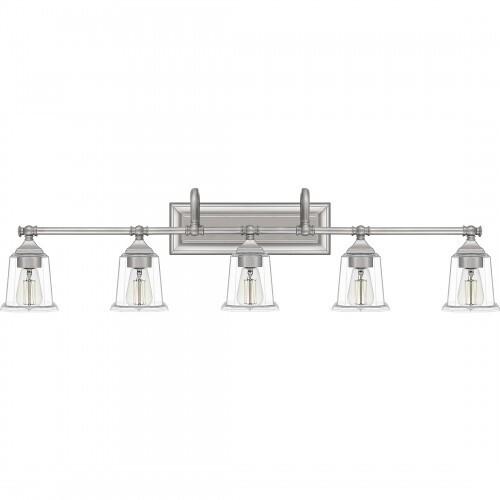 Quoizel NLC8605BN Nicholas Bath 5 light brushed nickel Bath Light