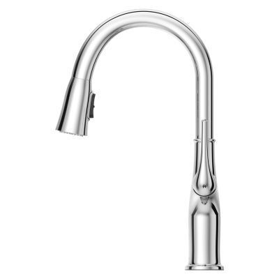 Pfister Polished Chrome 1-handle Pull-down Kitchen Faucet LG529-HGC