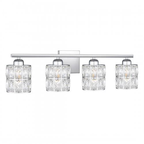 Quoizel GIB8630C Gibson Bath 4 lights polished chrome Bath