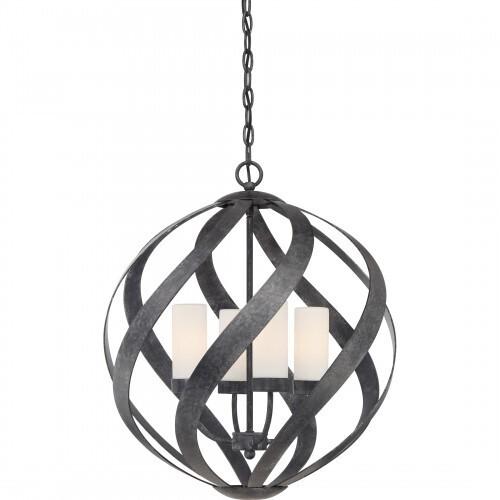 Quoizel BMS2820OK Blacksmith Pendant 4 lights old black Pendant