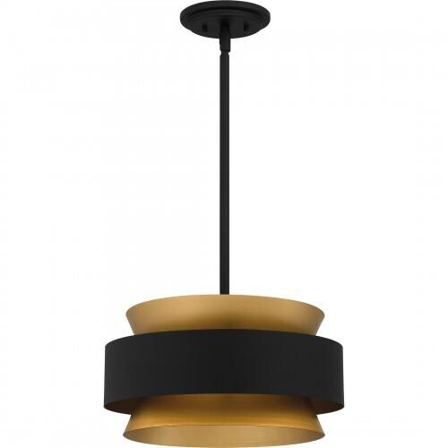 Quoizel QP5570EK Quoizel Pendant Pendant 3 lights earth black Pendant