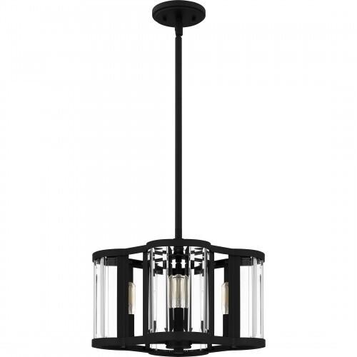 Quoizel QP6193MBK Quoizel Pendant Pendant 4 lights matte black Pendant