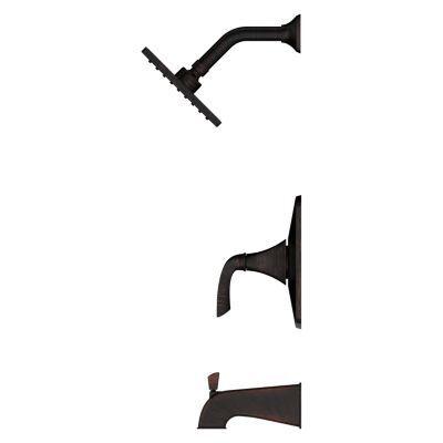 Pfister Tuscan Bronze Bronson 1-handle Tub & Shower, Trim Only LG89-8BSY