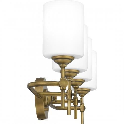 Quoizel ARI8631WS Aria Bath 4 lights weathered brass Bath Light