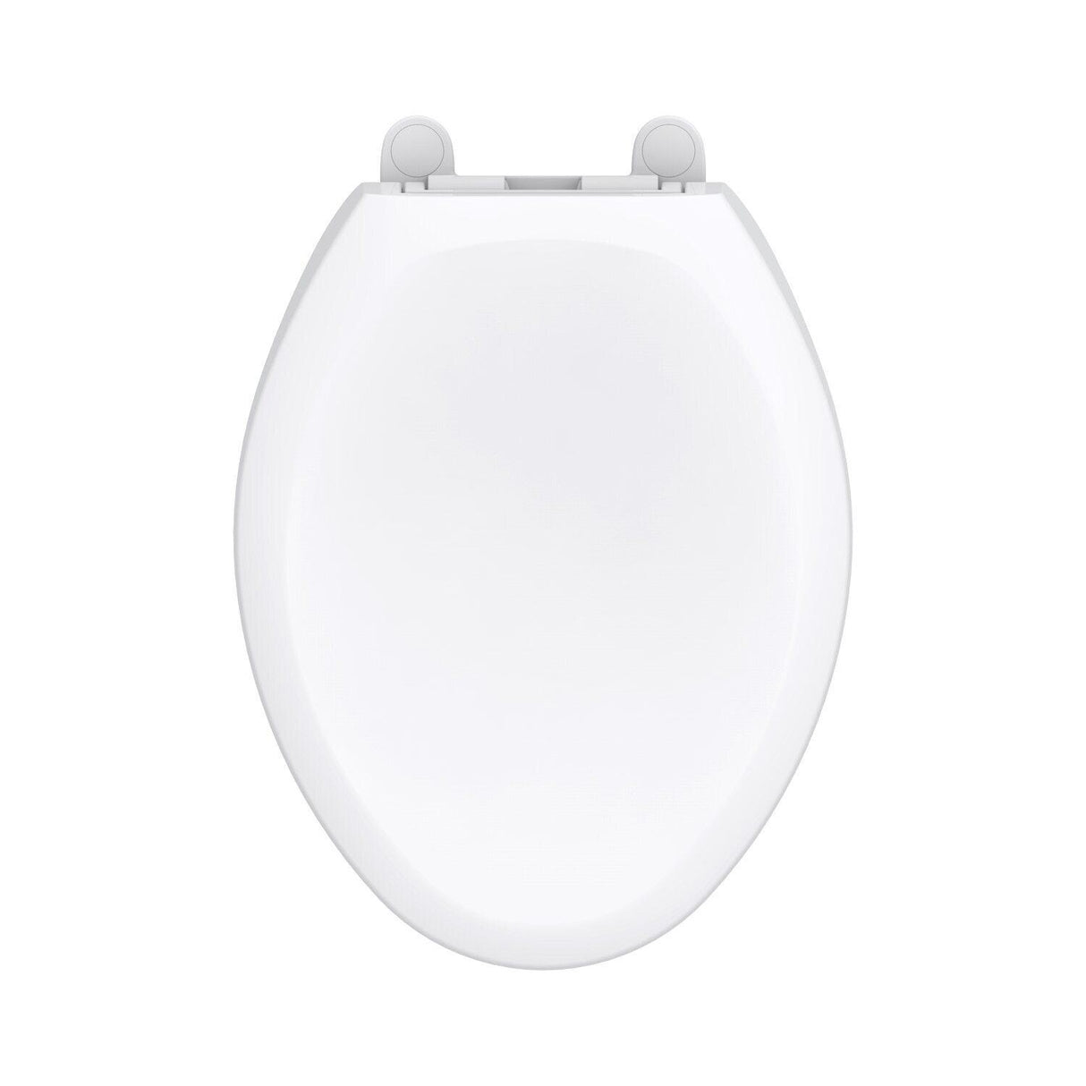 Gerber G0099849 White Adjustable Slow Close Elongated Toilet Seat With Cover