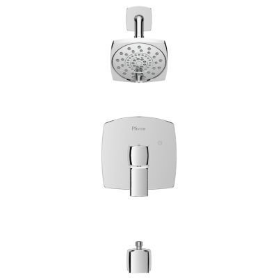 Pfister Polished Chrome Deckard 1-handle Tub & Shower, Trim Only LG89-8DAC
