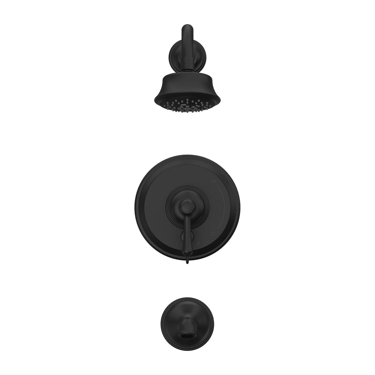 Gerber D500057TC Chrome Opulence Tub & Shower Trim Kit, 1.75GPM