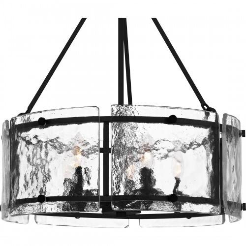 Quoizel FTS2821EK Fortress Pendant 5 lights earth black Pendant