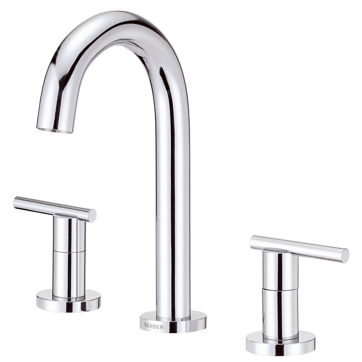 Gerber D303658BN Brushed Nickel Parma Two Handle Widespread Lavatory Faucet