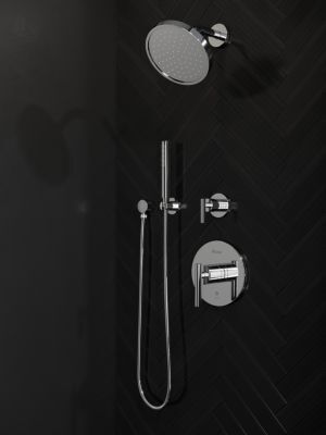 Pfister Polished Chrome 4 Piece Handheld Shower Kit LG16-1NCC