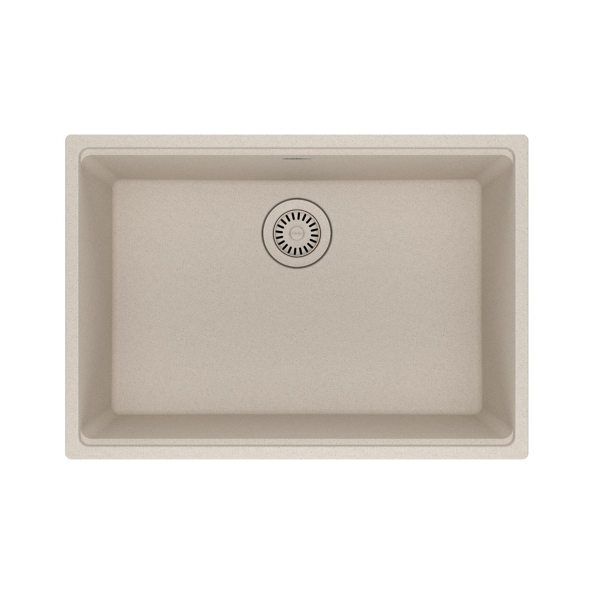 FRANKE MAG11025-CHA Maris Undermount 27-in x 19-in Granite Single Bowl Kitchen Sink in Champagne In Champagne