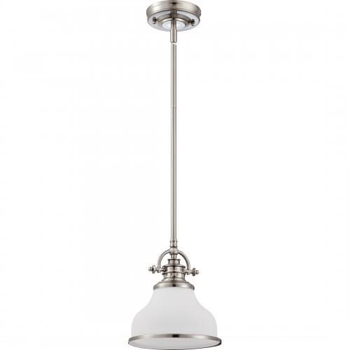 Quoizel GRT1508BN Grant Mini pendant brsh nikl 8"w Mini Pendant