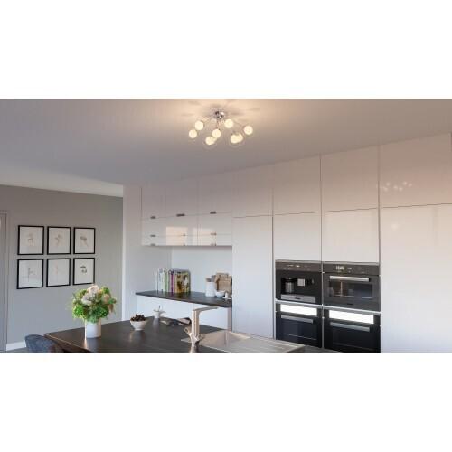 Quoizel PCSB1722C Spellbound 9 light semi flush chrome Semi-Flush Mount