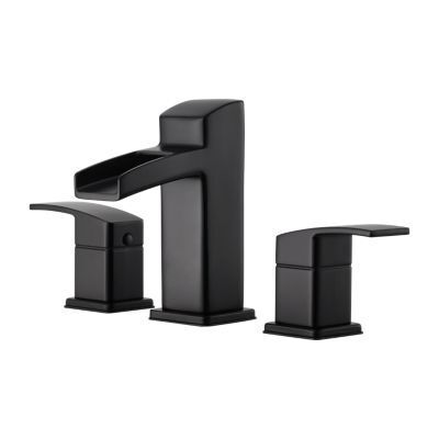 Pfister Black Kenzo Widespread Bath Faucet LG49-DF0B