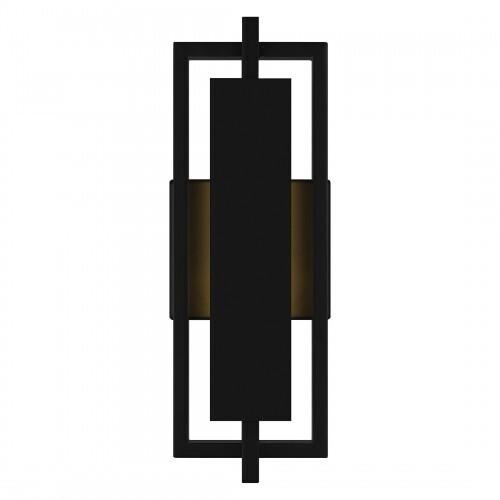 Quoizel PNT8306MBK Pointsett Outdoor wall led light matte black Outdoor