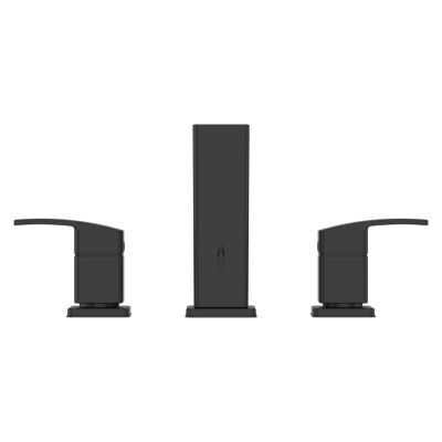 Pfister Black Kenzo Widespread Bath Faucet LG49-DF2B
