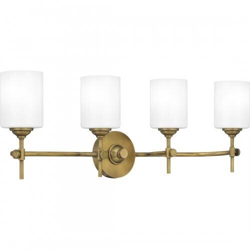 Quoizel ARI8631WS Aria Bath 4 lights weathered brass Bath Light