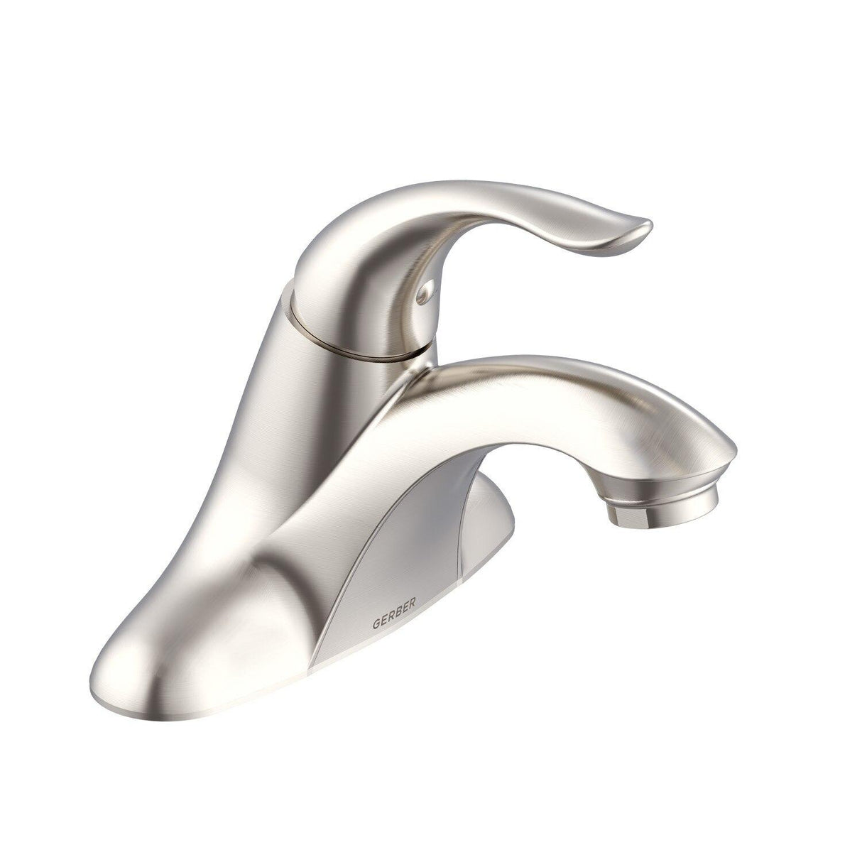 Gerber G0040024BN Brushed Nickel Viper Single Handle Lavatory Faucet W/ Metal Touch D...