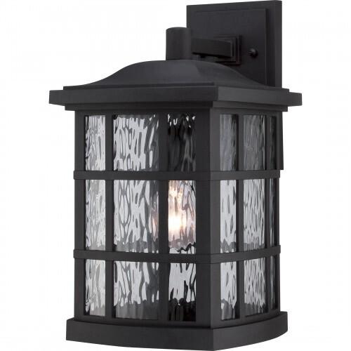Quoizel SNN8409K Stonington Outdoor wall mystic black Outdoor Lantern