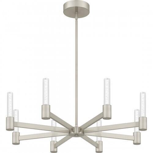 Quoizel PCADR5030BN Adler Chandelier 8 lights brushed nickel Chandelier