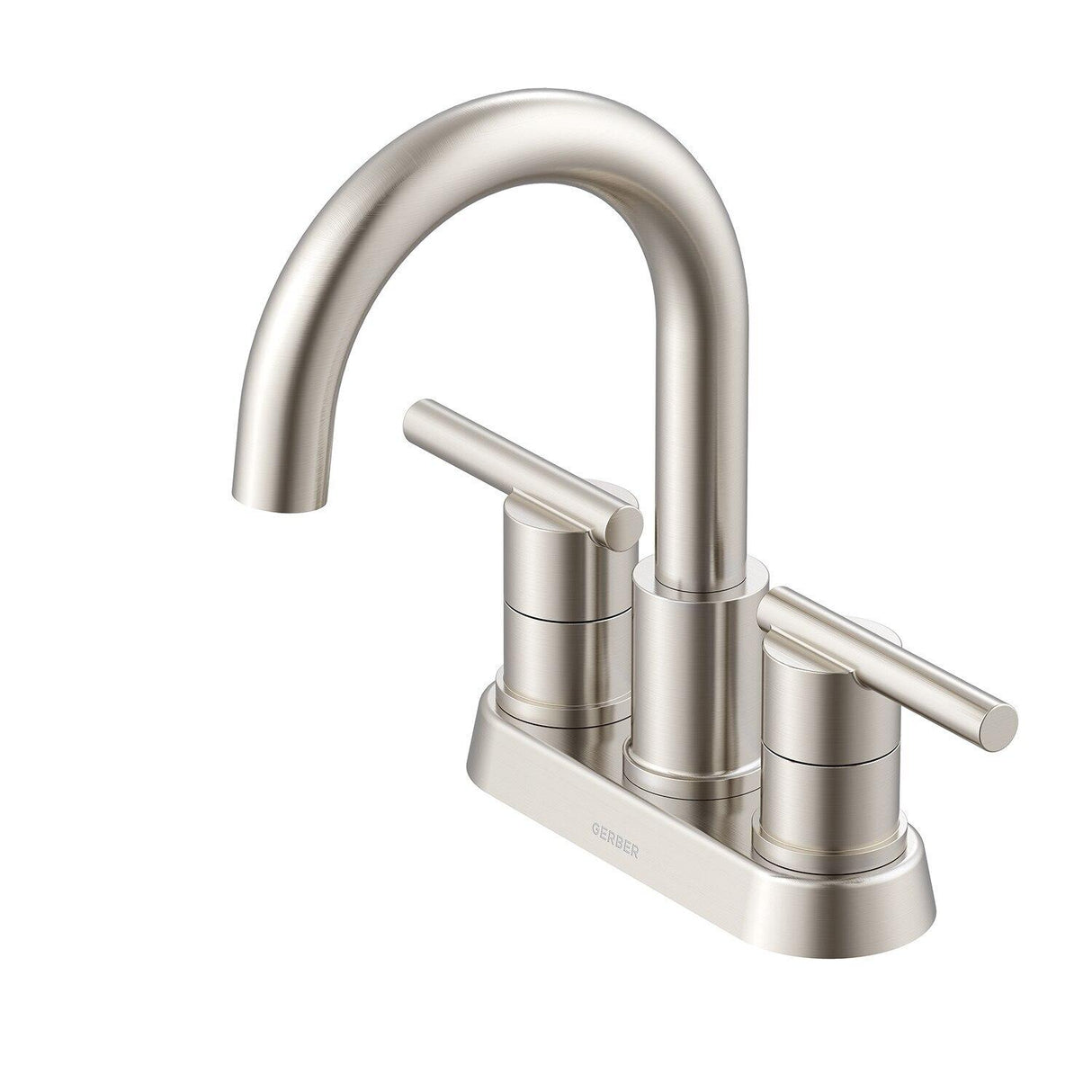 Gerber D307058BN Parma Two Handle Centerset Bathroom Faucet With Metal Touch DOWN...