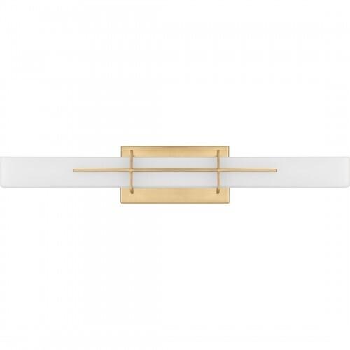 Quoizel PCGI8528AB Gemini Bath led light aged brass Bath Light