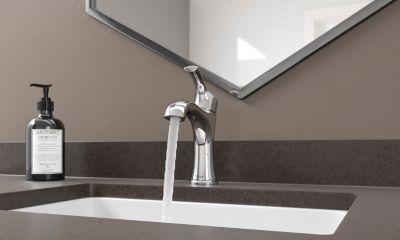 Pfister Polished Chrome Single Control Bathroom Faucet LG42-WD0C