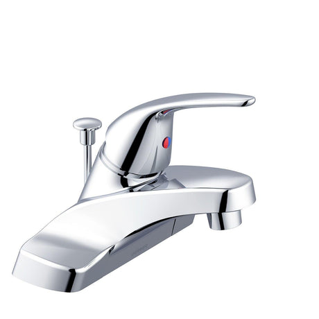 Gerber G0040115W Chrome Maxwell Se Single Handle Lavatory Faucet W/ Metal Pop-up ...