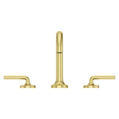 Pfister Brushed Gold 2-handle 8" Widespread Bathroom Faucet LG49-TNT3BG