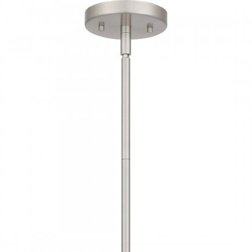 Quoizel GGR642BN Gallagher Linear chandelier 6 lights brushed nicke Island Light