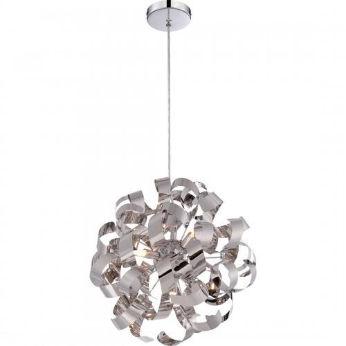 Quoizel RBN2817C Ribbons Pendant plsh chrme Pendant