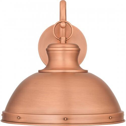 Quoizel JAM8412AC Jameson Outdoor wall 1 light aged copper Outdoor Lantern