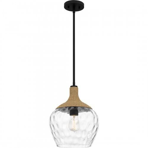 Quoizel QPPC5603MBK Quoizel Piccolo Pendant Mini pendant 1 light matte black Mini Pendant